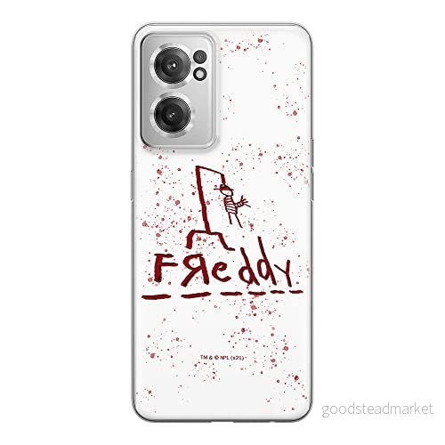 ERT GROUP mobiltelefonfodral för Oneplus NORD CE 2 originalt och officiellt licensierat Horror mönster Nightmare of Elm Street 009, fodral tillverkad av TPU plast 5905511295363