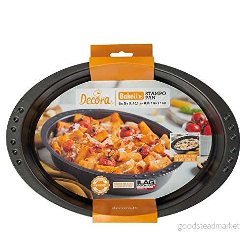 Decora 0125738 Oval Nonstick Pan 36 X 25 5,5 H Cm Bake&Cook Line 8024622074036