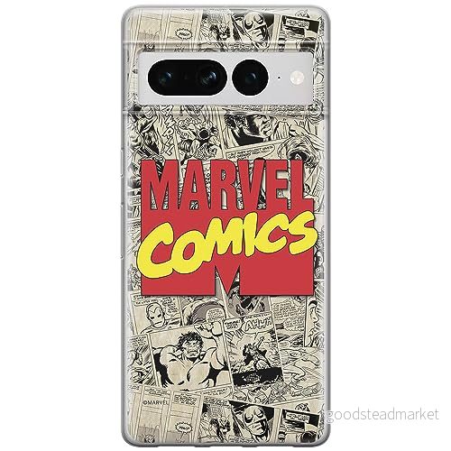 ERT GROUP mobiltelefonfodral för Google PIXEL 7 PRO originalt och officiellt licensierat Marvel mönster 004 optimalt anpassad till formen på mobiltelefonen, fodral tillverkad av TPU plast 5905795163952