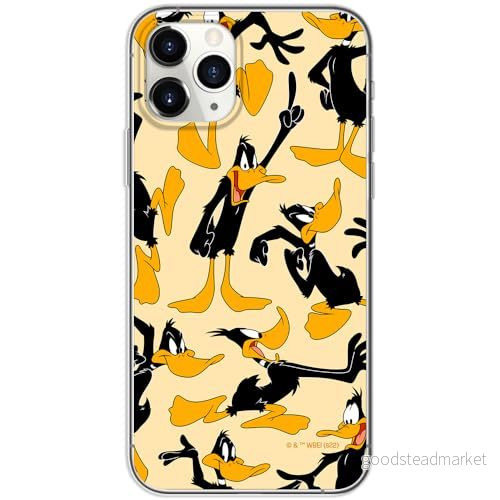 ERT GROUP mobiltelefonfodral för Iphone 11 PRO originalt och officiellt licensierat Looney Tunes mönster Duffy 002 optimalt anpassad till formen på mobiltelefonen, fodral tillverkad av TPU plast 5905511660321