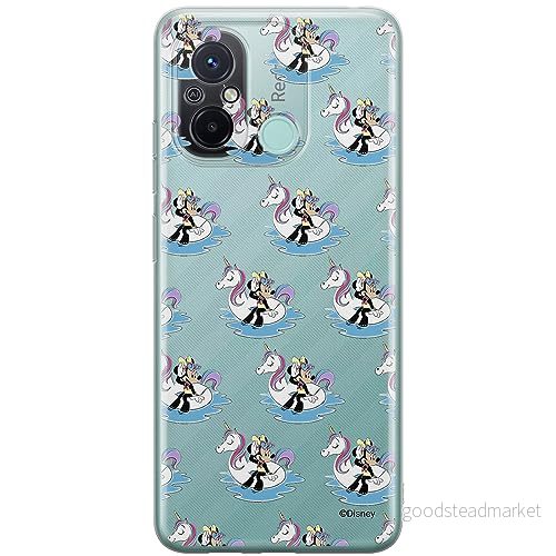 ERT GROUP mobiltelefonfodral för Xiaomi REDMI 12C/ 11A originalt och officiellt licensierat Disney mönster Minnie 030 optimalt anpassad till formen på mobiltelefonen, gedeeltelijk transparant 5905511838539