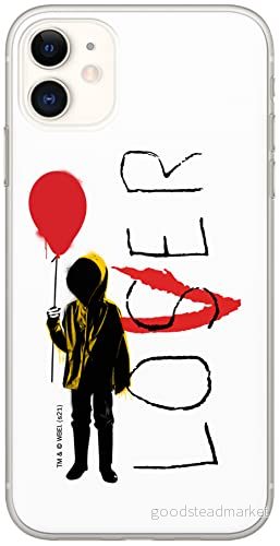 ERT GROUP mobiltelefonfodral för Iphone 11 originalt och officiellt licensierat Horror mönster It 004 optimalt anpassad till formen på mobiltelefonen, fodral tillverkad av TPU plast 5905131952493