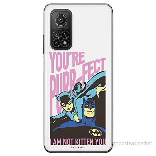 ERT GROUP mobiltelefonfodral för Huawei P30 PRO originalt och officiellt licensierat DC mönster Batman 067 Vit optimalt anpassad till formen på mobiltelefonen, fodral tillverkad av TPU plast 5905131520050