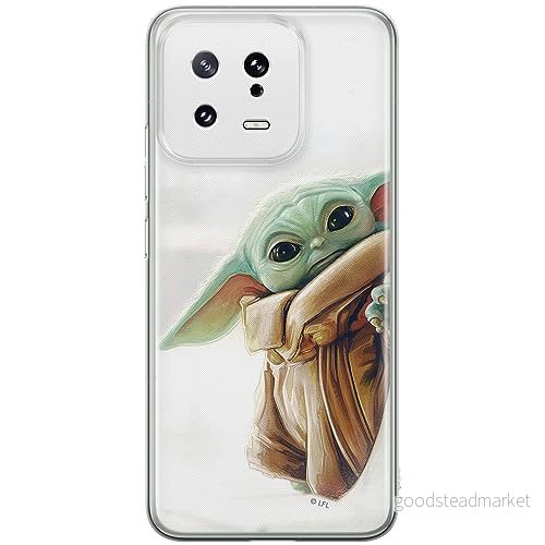ERT GROUP mobiltelefonfodral för Xiaomi 13 originalt och officiellt licensierat Star Wars mönster Baby Yoda 016 optimalt anpassad till formen på mobiltelefonen, fodral tillverkad av TPU plast 5905511904739