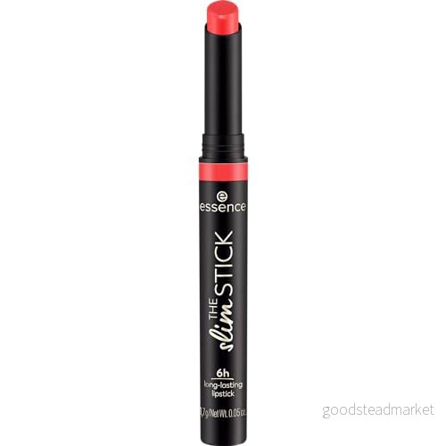 essence The Slim Stick nr 108 Läppstift, beige naken beige, lång livslängd, näringsrik, omedelbar effekt, intensiva färger, matt, vegan, parfymfri, alkoholfri, parabenfri, 1 pack, 1,7 g 4059729466419