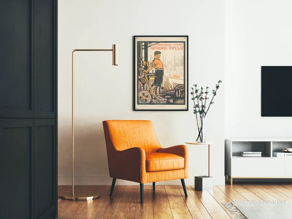 Väggposter med retrotema av arbete och sovjetisk industri - Bild 2