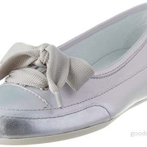 Candice Cooper Candy Bow, ballerinaskor för kvinnor, Grå, 43 EU 8053461839667
