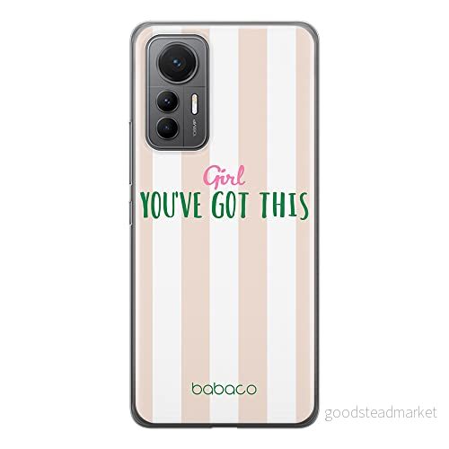 ERT GROUP mobiltelefonfodral för Xiaomi 12 LITE originalt och officiellt licensierat Babaco mönster Positive vibes 004 anpassad till formen på mobiltelefonen, fodral tillverkad av TPU plast 5905511508265
