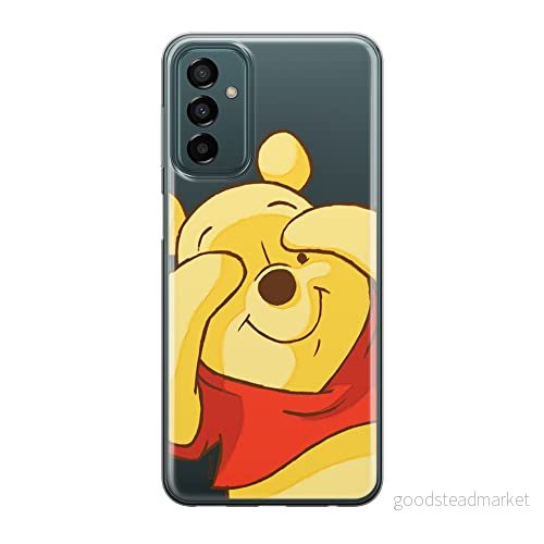 ERT GROUP mobiltelefonfodral för Samsung M13 4G/M23 5G/F23 originalt och officiellt licensierat Disney mönster Winnie the Pooh and Friends 033, gedeeltelijk transparant 5905511366513