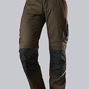 BP latzhose, stretch hängslen med klämmor, 285,00 g/m² tygblandning, brun/svart, 48/50 l 4055301618948 BP latzhose, stretch hängslen med klämmor, 285,00 g/m² tygblandning, brun/svart, 48/50 l 4055301618948