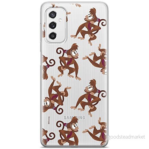 ERT GROUP mobiltelefonfodral för Samsung M52 5G originalt och officiellt licensierat Disney mönster Abu 001 optimalt anpassad till formen på mobiltelefonen, gedeeltelijk transparant 5904805485312