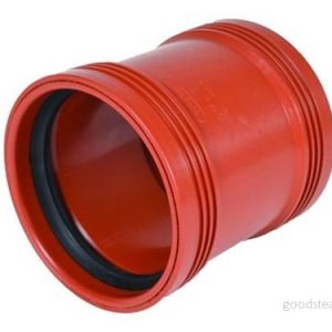 Wavin PP skydemuffe 200mm 5708525337629 Wavin PP skydemuffe 200mm 5708525337629