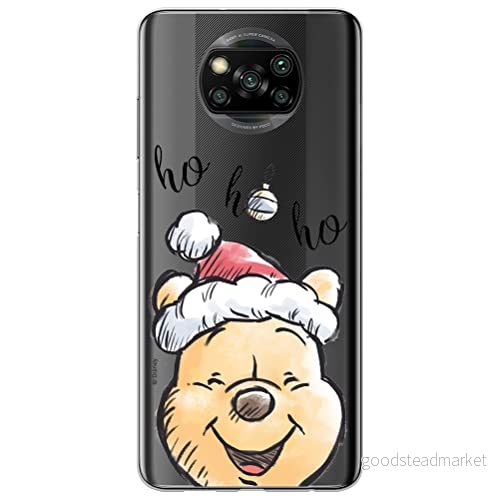 ERT GROUP mobiltelefonfodral för Xiaomi POCOPHONE X3 originalt och officiellt licensierat Disney mönster Winnie the Pooh and friends 022, gedeeltelijk transparant 5903537121260