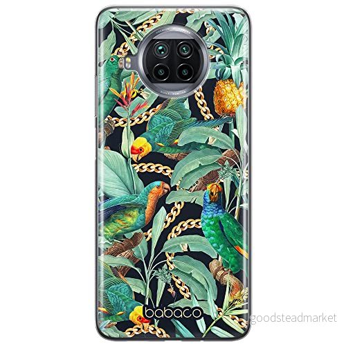 ERT GROUP mobiltelefonfodral för Xiaomi MI 10T LITE/REDMI NOTE 9 PRO 5G originalt och officiellt licensierat Babaco mönster Flowers 058, fodral tillverkad av TPU plast 5905131368713