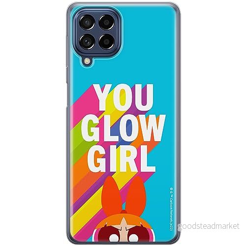 ERT GROUP mobiltelefonfodral för Samsung M33 5G originalt och officiellt licensierat The Powerpuff Girls mönster 042, fodral tillverkad av TPU plast 5905511985790