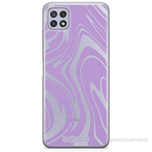 ERT GROUP mobiltelefonfodral för Samsung A22 5G originalt och officiellt licensierat Babaco mönster Doodle 001 Vit optimalt anpassad till formen på mobiltelefonen, gedeeltelijk transparant 5904805755675