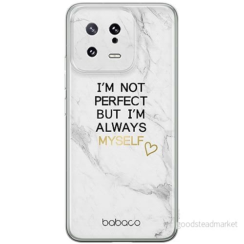 ERT GROUP mobiltelefonfodral för Xiaomi 13 originalt och officiellt licensierat Babaco mönster Positive vibes 005 optimalt anpassad till formen på mobiltelefonen, fodral tillverkad av TPU plast 5905511902582