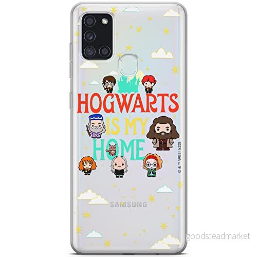 ERT GROUP mobiltelefonfodral för Samsung A21s originalt och officiellt licensierat Harry Potter mönster 237 optimalt anpassad till formen på mobiltelefonen, gedeeltelijk transparant 5905131609748