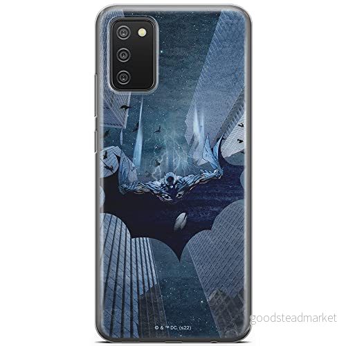 ERT GROUP mobiltelefonfodral för Samsung A02S originalt och officiellt licensierat DC mönster Batman 071 optimalt anpassad till formen på mobiltelefonen, fodral tillverkad av TPU plast 5905131531032