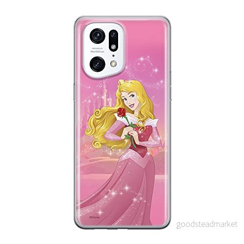 ERT GROUP mobiltelefonfodral för Oppo FIND X5 PRO originalt och officiellt licensierat Disney mönster Aurora 001 optimalt anpassad till formen på mobiltelefonen, fodral tillverkad av TPU plast 5905511400743