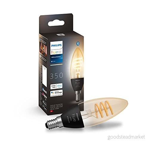 Philips Hue White Ambiance Filament E14-lampa 8719514411807