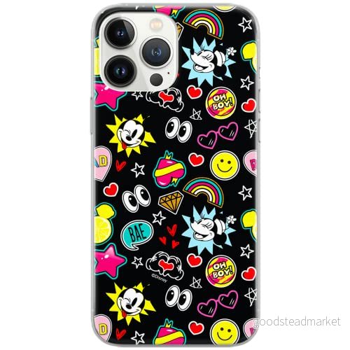 ERT GROUP mobiltelefonfodral för Huawei P30 Lite originalt och officiellt licensierat Disney mönster Mickey & Minnie 013 Vit anpassad till formen på mobiltelefonen, fodral tillverkad av TPU plast 5903537633053