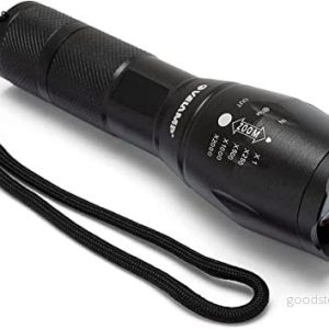 VELAMP in247 Steel LED ficklampa aluminium svart 8003910904583
