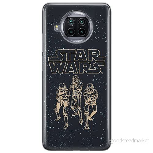 ERT GROUP mobiltelefonfodral för Xiaomi MI 10T LITE/REDMI NOTE 9 PRO 5G originalt och officiellt licensierat Star Wars mönster 005, fodral tillverkad av TPU plast 5903537158136