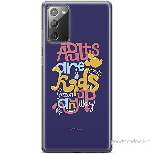 ERT GROUP mobiltelefonfodral för Samsung GALAXY NOTE 20 originalt och officiellt licensierat Disney mönster Mickey 022 optimalt anpassad till formen på mobiltelefonen, fodral tillverkad av TPU plast 5903040457658