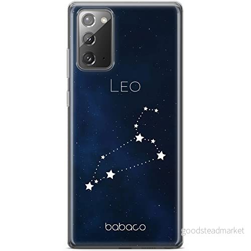 ERT GROUP mobiltelefonfodral för Samsung GALAXY NOTE 20 originalt och officiellt licensierat Babaco mönster Zodiac Constellation 005, fodral tillverkad av TPU plast 5903932193114