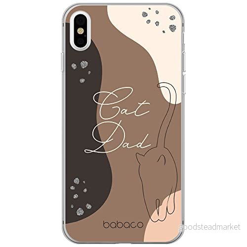 ERT GROUP mobiltelefonfodral för Iphone X/XS originalt och officiellt licensierat Babaco mönster Cats 010 optimalt anpassad till formen på mobiltelefonen, fodral tillverkad av TPU plast 5905131091673