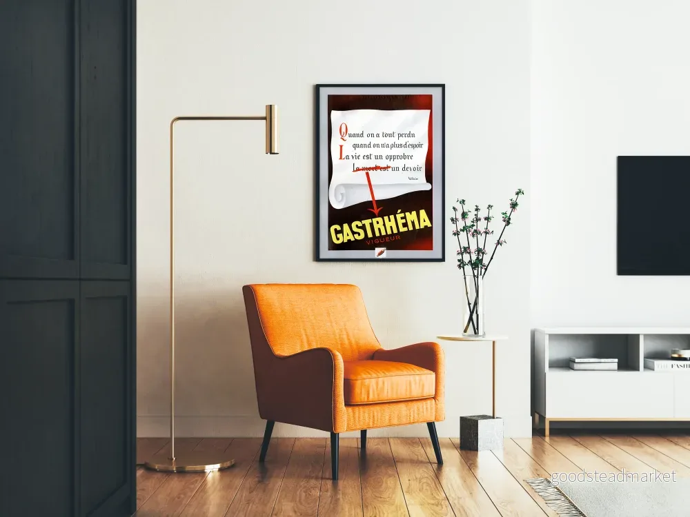 Vintageposter GastRhéma energi och styrka - Bild 2