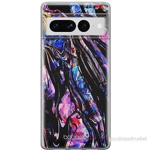 ERT GROUP mobiltelefonfodral för Google PIXEL 7 PRO originalt och officiellt licensierat Babaco mönster Abstrakt 028 optimalt anpassad till formen på mobiltelefonen, fodral tillverkad av TPU plast 5905795161040