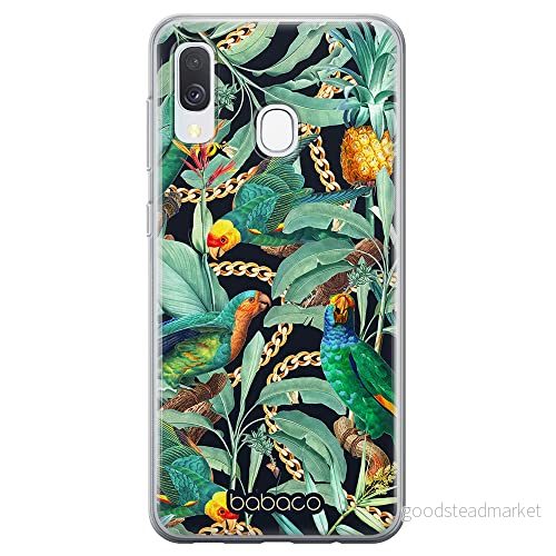 ERT GROUP mobiltelefonfodral för Samsung A40 originalt och officiellt licensierat Babaco mönster Flowers 058 optimalt anpassad till formen på mobiltelefonen, fodral tillverkad av TPU plast 5905131368010