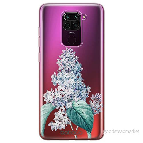 ERT GROUP mobiltelefonfodral för Xiaomi REDMI NOTE 9 originalt och officiellt licensierat Babaco mönster Flowers 024 optimalt anpassad till formen på mobiltelefonen, gedeeltelijk transparant 5905131250537