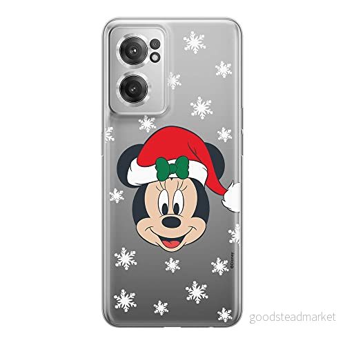 ERT GROUP mobiltelefonfodral för Oneplus NORD CE 2 originalt och officiellt licensierat Disney mönster Minnie 061 optimalt anpassad till formen på mobiltelefonen, gedeeltelijk transparant 5905511283605