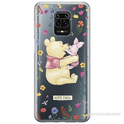 ERT GROUP mobiltelefonfodral för Xiaomi REDMI NOTE 9 PRO/ 9S originalt och officiellt licensierat Disney mönster Winnie the Pooh and friends 030, gedeeltelijk transparant 5903040311875