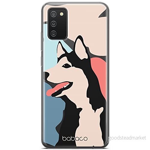 ERT GROUP mobiltelefonfodral för Samsung A02S originalt och officiellt licensierat Babaco mönster Dogs 001 Vit optimalt anpassad till formen på mobiltelefonen, gedeeltelijk transparant 5905131009531