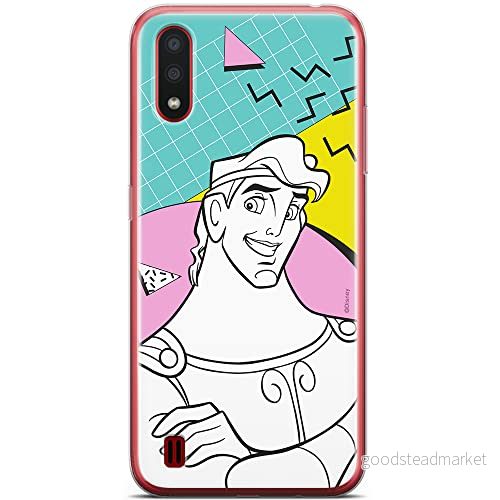 ERT GROUP mobiltelefonfodral för Samsung A01 originalt och officiellt licensierat Disney mönster Hercules 001 optimalt anpassad till formen på mobiltelefonen, fodral tillverkad av TPU plast 5904805429859