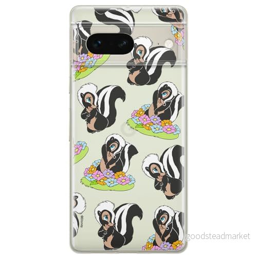 ERT GROUP mobiltelefonfodral för Google PIXEL 7 originalt och officiellt licensierat Disney mönster Pepe Le Pew 003 optimalt anpassad till formen på mobiltelefonen, gedeeltelijk transparant 5905795152062
