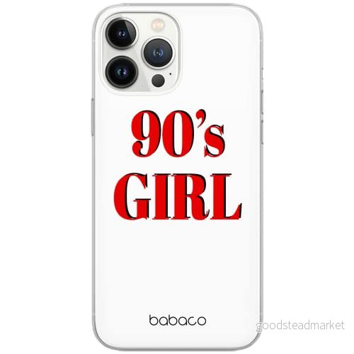 ERT GROUP mobiltelefonfodral för Huawei P30 originalt och officiellt licensierat Babaco mönster 90's Girl 001 Vit optimalt anpassad till formen på mobiltelefonen, fodral tillverkad av TPU plast 5903932316278