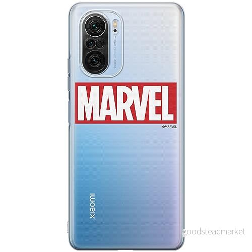 ERT GROUP mobiltelefonfodral för Xiaomi MI 11i/ REDMI K40/K40 PRO/POCO F3/ F3 PRO originalt och officiellt licensierat Marvel mönster 006, gedeeltelijk transparant 5905511880002