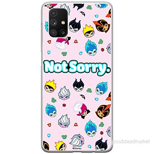 ERT GROUP mobiltelefonfodral för Samsung M51 originalt och officiellt licensierat Disney mönster Villains 005 optimalt anpassad till formen på mobiltelefonen, fodral tillverkad av TPU plast 5905131382078