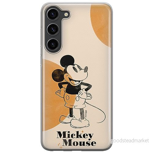 ERT GROUP mobiltelefonfodral för Samsung S23 originalt och officiellt licensierat Disney mönster Mickey 054 optimalt anpassad till formen på mobiltelefonen, fodral tillverkad av TPU plast 5905795035631