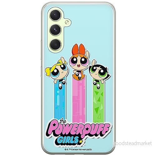 ERT GROUP mobiltelefonfodral för Samsung A54 5G originalt och officiellt licensierat The Powerpuff Girls mönster 030 optimalt anpassad till formen på mobiltelefonen, fodral tillverkad av TPU plast 5905511975821