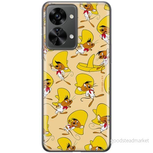 ERT GROUP mobiltelefonfodral för OnePlus NORD 2T 5G originalt och officiellt licensierat Looney Tunes mönster Speedy Gonzales 001 anpassad till formen på mobiltelefonen, fodral tillverkad av TPU plast 5905511645199