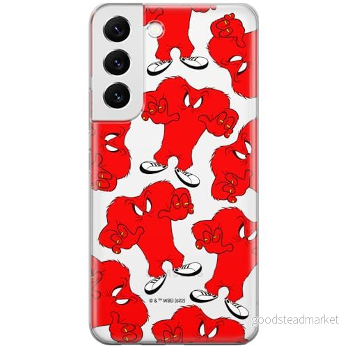ERT GROUP mobiltelefonfodral för Samsung S22 PLUS originalt och officiellt licensierat Looney Tunes mönster Gossamer 001 optimalt anpassad till formen på mobiltelefonen, gedeeltelijk transparant 5905511676599