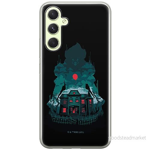 ERT GROUP mobiltelefonfodral för Samsung A54 5G originalt och officiellt licensierat Horror mönster It 015 optimalt anpassad till formen på mobiltelefonen, fodral tillverkad av TPU plast 5905511810764