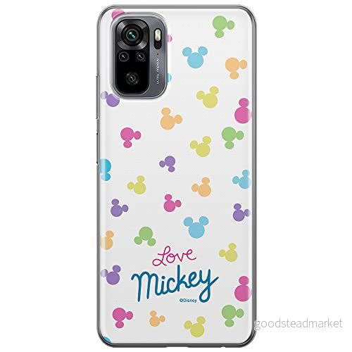 ERT GROUP mobiltelefonfodral för Xiaomi REDMI NOTE 10/ 10S originalt och officiellt licensierat Disney mönster Mickey 017 anpassad till formen på mobiltelefonen, fodral tillverkad av TPU plast 5903537181776