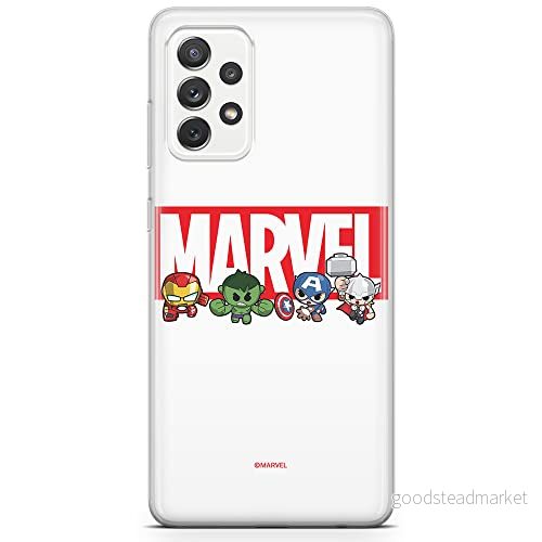 ERT GROUP mobiltelefonfodral för Samsung A73 5G originalt och officiellt licensierat Marvel mönster 009 optimalt anpassad till formen på mobiltelefonen, fodral tillverkad av TPU plast 5904805519413